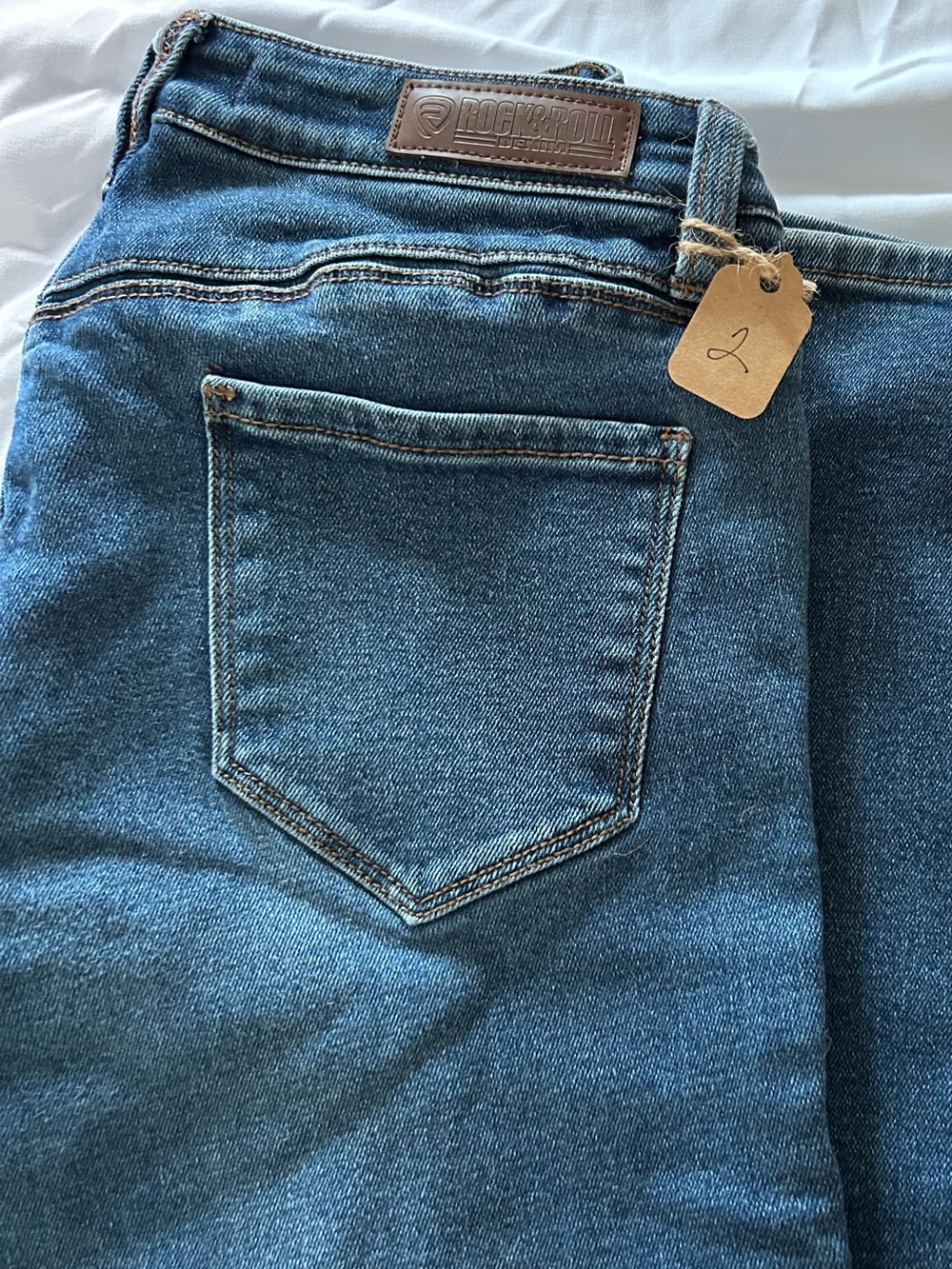 Rock & Roll Denim Women’s Boot Cut Jeans - Blue